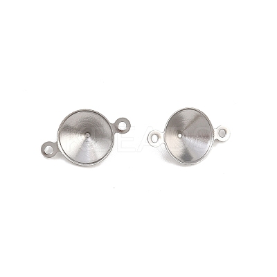 304 Stainless Steel Connector Charms STAS-B108-02P-01-1