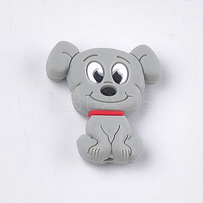 Food Grade Eco-Friendly Silicone Focal Beads SIL-T052-01B-1