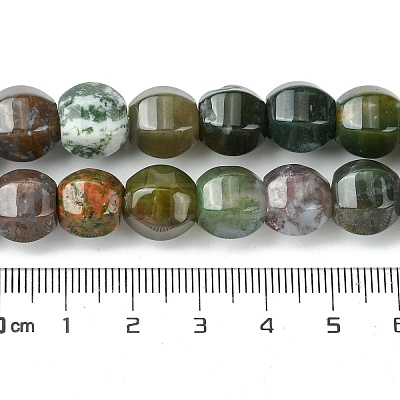 Natural Indian Agate Beads Strands G-H023-A06-01-1