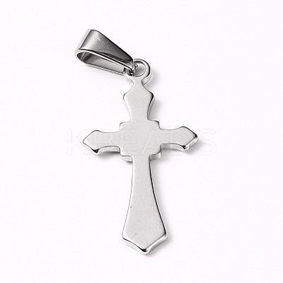 Tarnish Resistant 304 Stainless Steel Pendants STAS-L210-23P-1