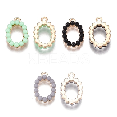 Acrylic Pendants PALLOY-T056-70-O-1