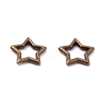 Zinc Alloy Links PALLOY-WH0036-21AB-1