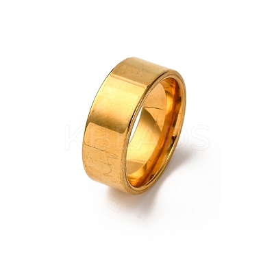 201 Stainless Steel Wide Band Finger Rings RJEW-K252-02F-G-1