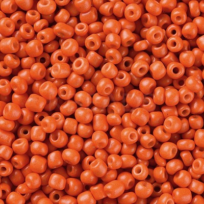 Baking Paint Glass Seed Beads SEED-US0003-3mm-K4-1