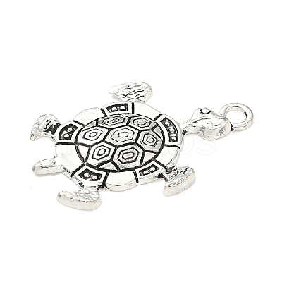 Tibetan Style Alloy Pendants FIND-L022-04AS-1