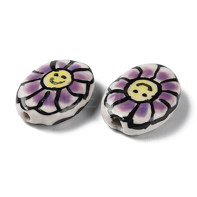 Handmade Porcelain Beads PORC-G011-04J-1