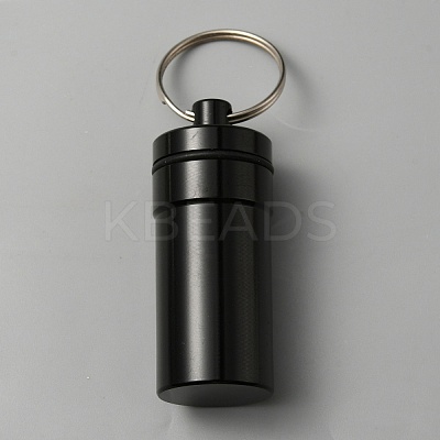 Outdoor Portable Aluminium Alloy Small Pill Case KEYC-WH0029-92B-1