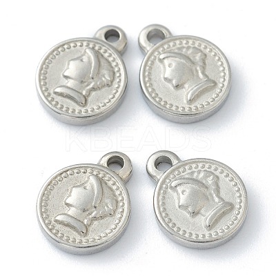 Non-Tarnish 304 Stainless Steel Charms LS-STAS-O145-13P-1
