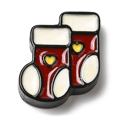 Christmas Opaque Resin Cabochons CRES-D015-02B-1