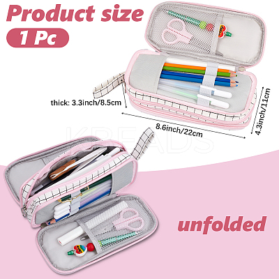 1Pc Canvas Pen Bag for Student FIND-GF0008-05A-1