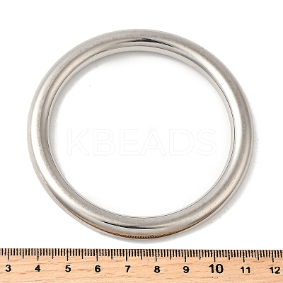 304 Stainless Steel Bangles for Men Women BJEW-Q042-07P-1