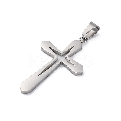 304 Stainless Steel Pendants STAS-G346-34P-1
