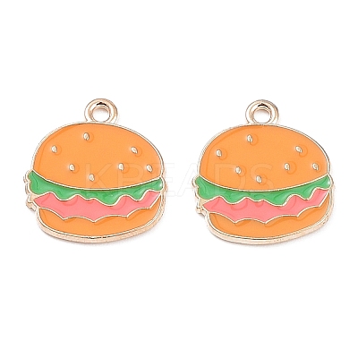 Alloy Enamel Pendants PALLOY-K007-07KCG-1