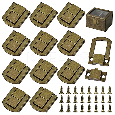 12 Bags Alloy Purse Locks FIND-NB0006-42AB-1