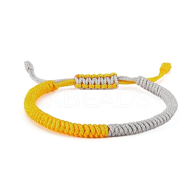 Nylon Threads Braided Bracelet BJEW-SW00058-1-1