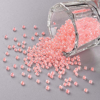 11/0 FGB Grade A Transparent Glass Seed Beads X-SEED-N001-F-233-1
