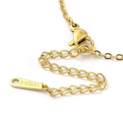 304 Stainless Steel Pendant Necklaces LS-NJEW-D063-03G-1