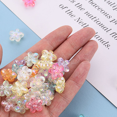 Transparent Acrylic Beads X-TACR-S154-45C-1