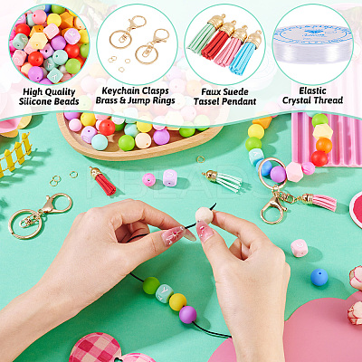 DIY Keychain Making Kits DIY-TA0012-39-1