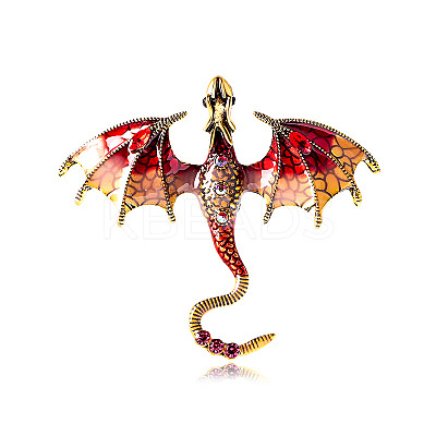Dragon Enamel Pins JEWB-K018-17AG-03-2-1