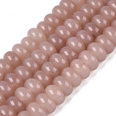 Natural White Jade Beads Strands G-Q613-01F-33-1