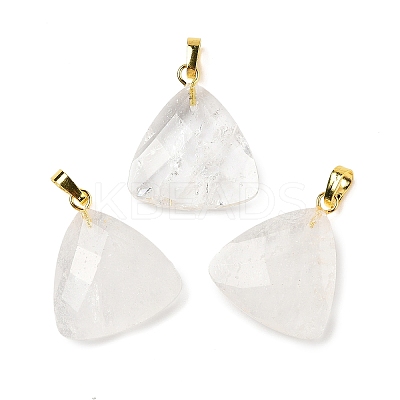 Natural Quartz Crystal Pendants G-L614-D04-G05-1