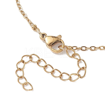 304 Stainless Steel Cable Chain Satellite Chain Slider Necklace Making AJEW-JB01511-01-1