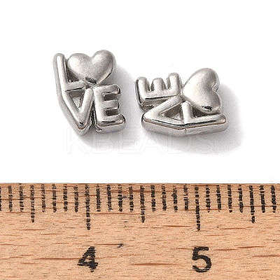 Non-Tarnish 304 Stainless Steel Beads STAS-I305-144P-1