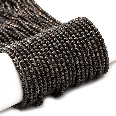 Electroplate Glass Beads Strands GLAA-H021-01B-FP06-1