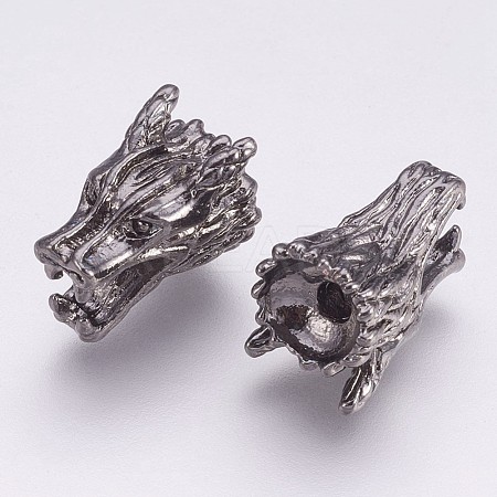 Tibetan Style Alloy Beads PALLOY-K234-04B-1
