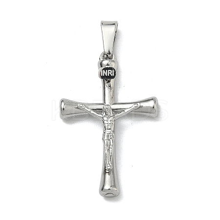 304 Stainless Steel Pendants STAS-F336-18P-02-1