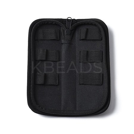 6 Pockets Oxford Cloth Zipper Small Tools Storage Pouch Organizer TOOL-Z002-04-1