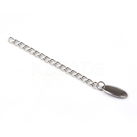 Tarnish Resistant 304 Stainless Steel Chain Extender LS-STAS-G130-13P-1