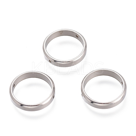 Non-Tarnish 201 Stainless Steel Bead Frames STAS-L262-05B-P-1