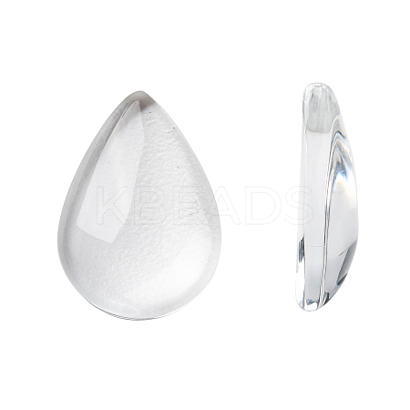 Transparent teardrop LS-X-GGLA-R024-14x10-1