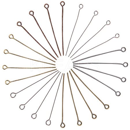 Brass Eye Pin Sets KK-PH0027-02-1