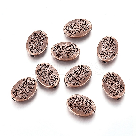 Tibetan Style Alloy Beads LS-RLFH10181Y-NF-1