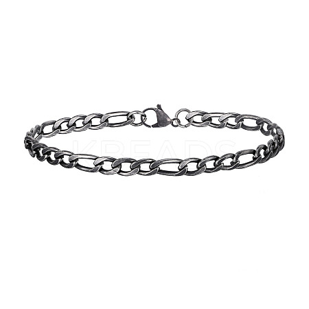 Stainless Steel Curb Chains Bracelets PW-WGE90C9-01-1