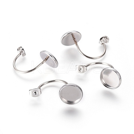 Tarnish Resistant 304 Stainless Steel Ear Nuts LS-STAS-K190-05A-P-1