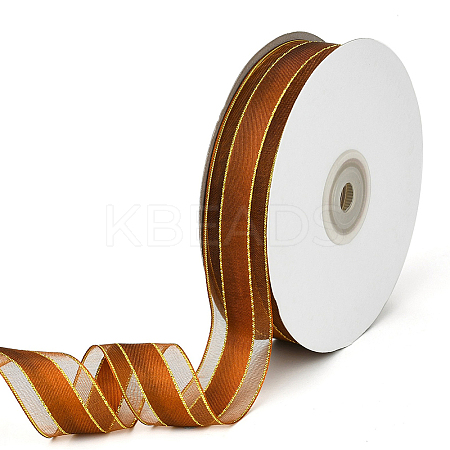 1Roll Solid Color Organza Ribbons ORIB-CY0001-03B-1