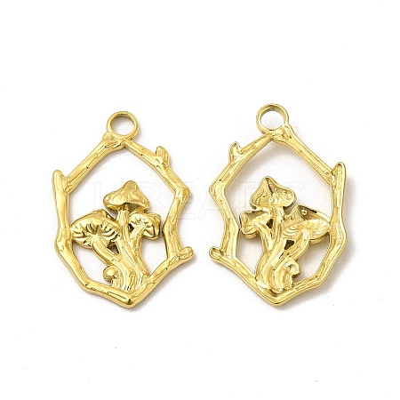 Ion Plating(IP) 304 Stainless Steel Pendants LS-STAS-I671-11G-1