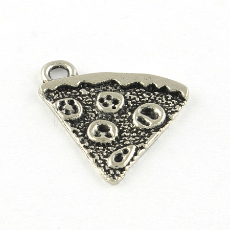 Tibetan Style Alloy Cake Pendants LS-TIBE-R306-01AS-LF-1