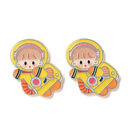 Cartoon Acrylic Cabochons LS-MACR-P021-B06-1
