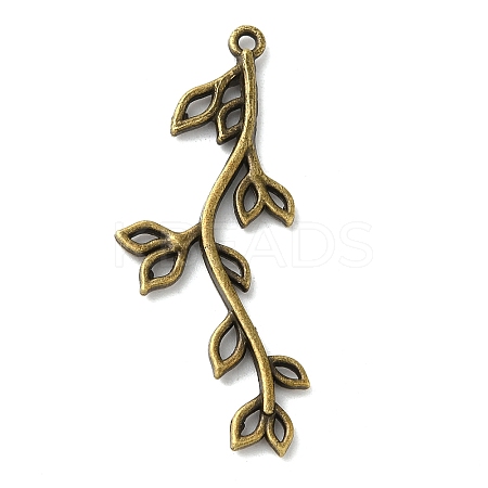 Tibetan Style Alloy Pendants X-TIBEP-S293-034AB-LF-1