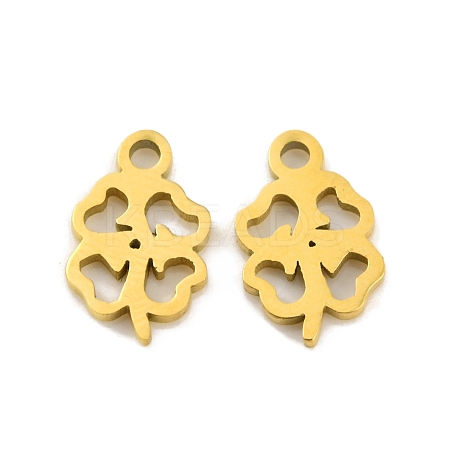 Ion Plating(IP) 304 Stainless Steel Charms STAS-D051-55G-1
