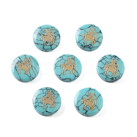 Synthetic Turquoise Beads G-F775-C02-1