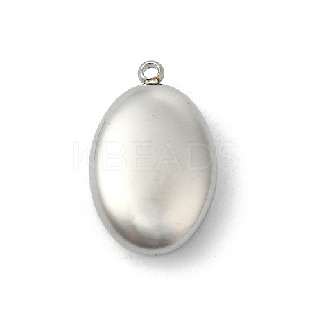 Anti-Tarnish 304 Stainless Steel Pendants STAS-R005-13P-1