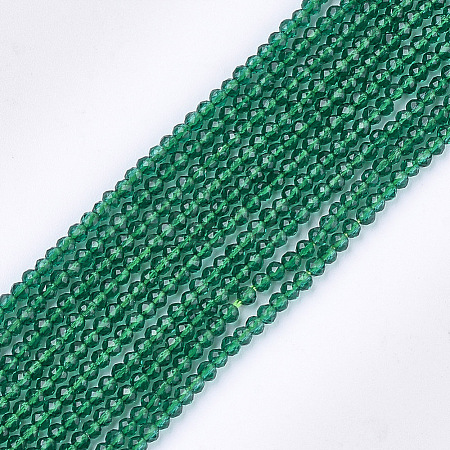 Synthetic Quartz Crystal Beads Strands G-T119-05H-1