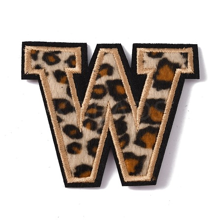Polyester Computerized Embroidery Cloth Iron On Sequins Patches PATC-SZC0001-01W-1