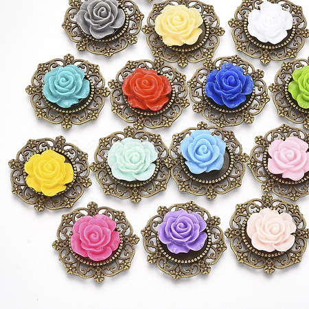 Resin Cabochons RB-S066-06AB-1